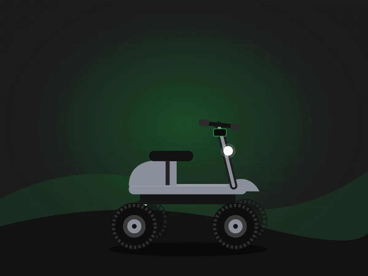 On the golf course